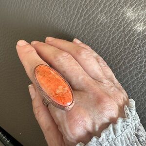 My Favorite Rustic Gorgeous Stone Ring